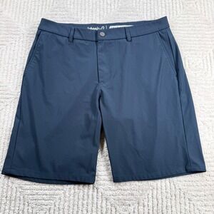 Johnnie O Prep Formance Shorts Mens 32 High Tide Navy Golf Technical Preppy Frat
